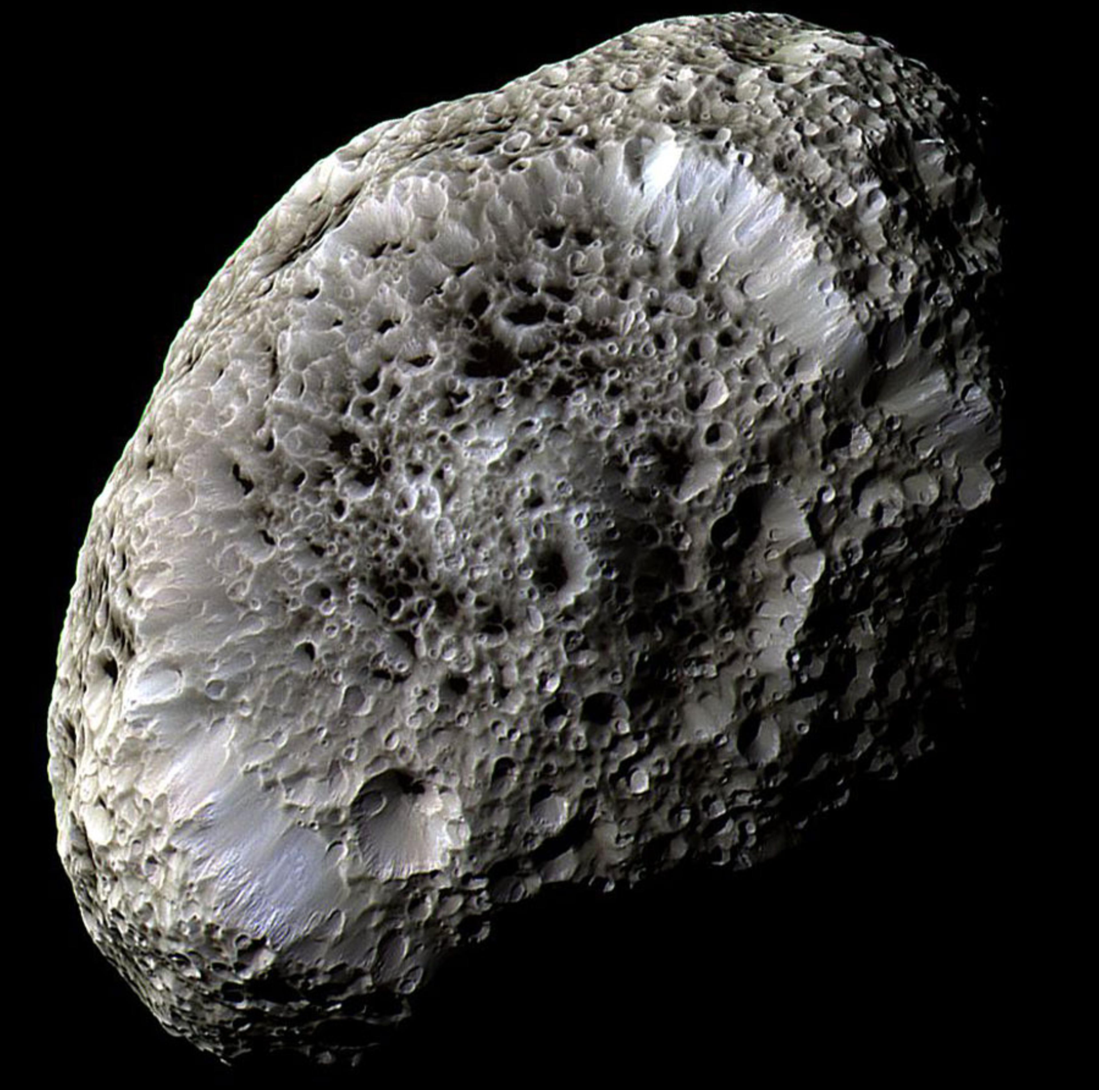 Saturn's Hyperion: A Moon with Odd Craters