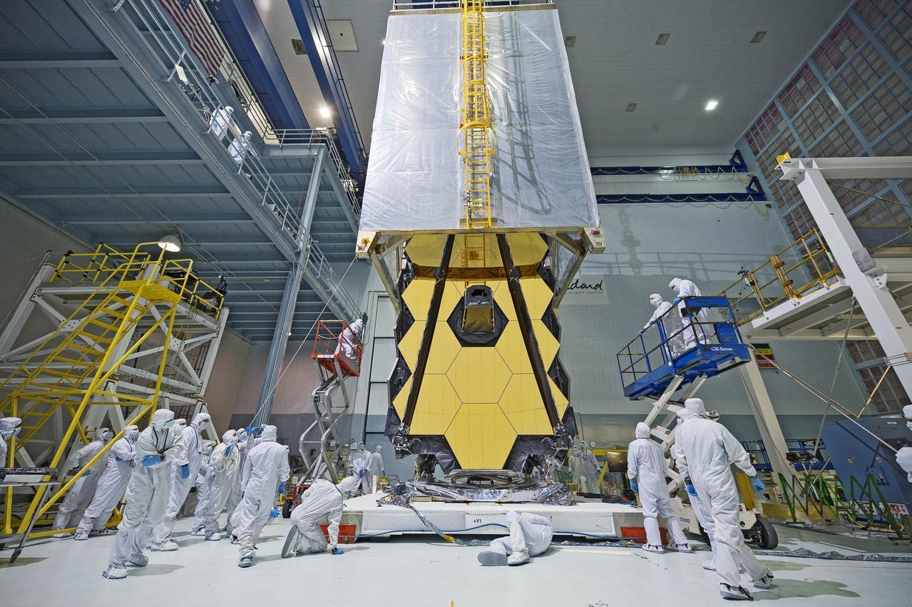 NASA's Webb Telescope Clean Room 'Transporter'