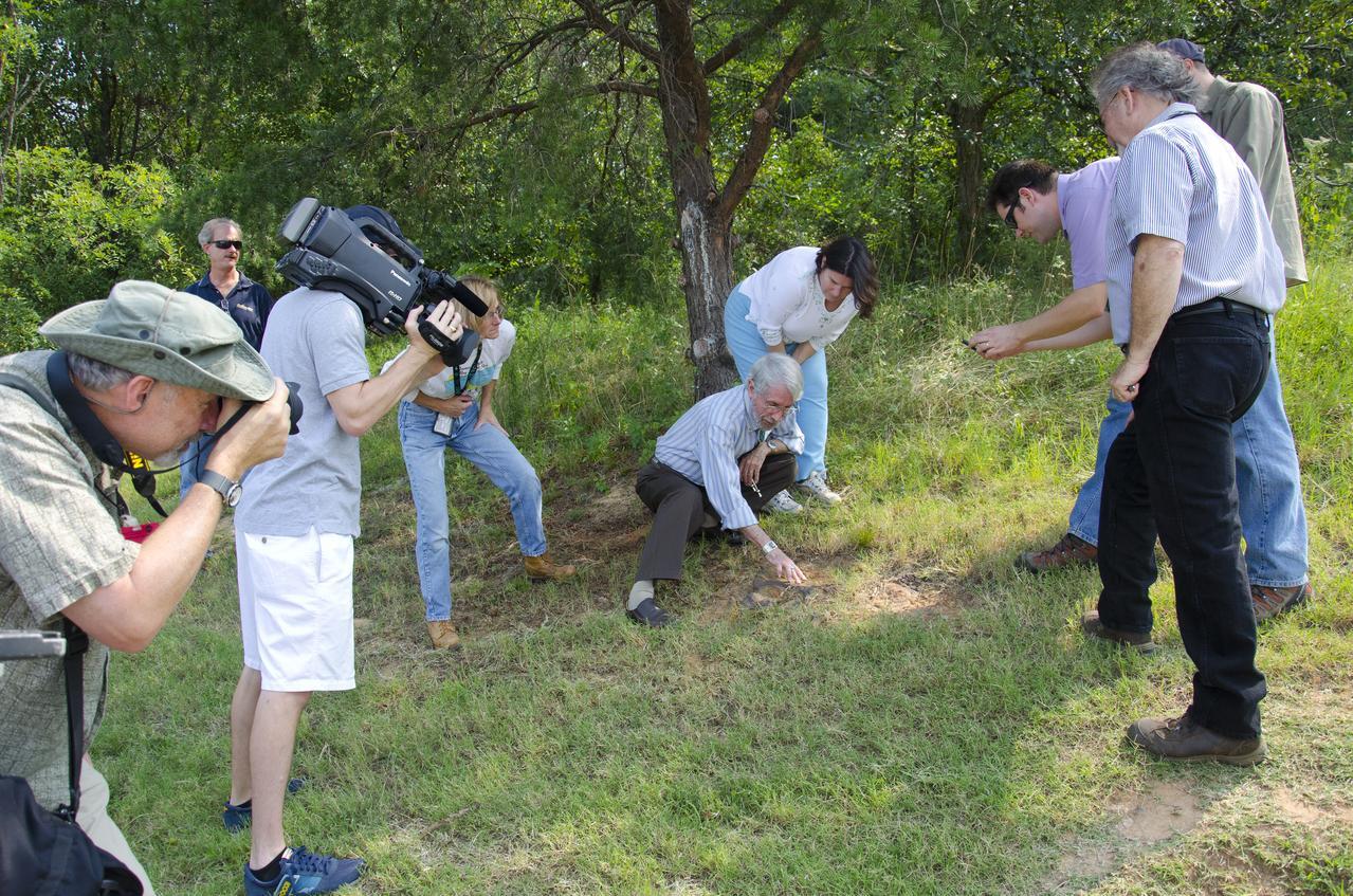 Cretaceous Footprints Found on Goddard Campus